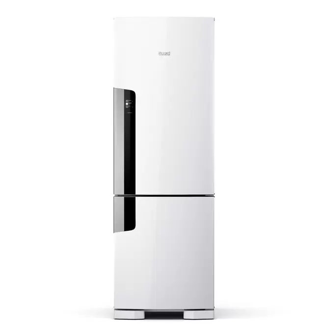 Oferta de Geladeira Consul Frost Free Duplex 397 litros Branca com freezer embaixo - CRE44BB por R$3799 em Consul