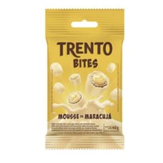 Oferta de Mini Bites Sabor Mousse de Maracujá Trento 40Gg por R$2,53 em Coocerqui