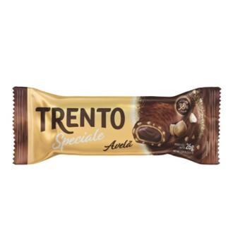 Oferta de Chocolate Wafer Ao Leite Avelã Speciale Trento 26G por R$2,53 em Coocerqui