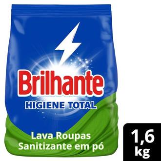 Oferta de Detergente em Pó Higiene Total Brilhante 1,6Kg por R$19,99 em Coocerqui