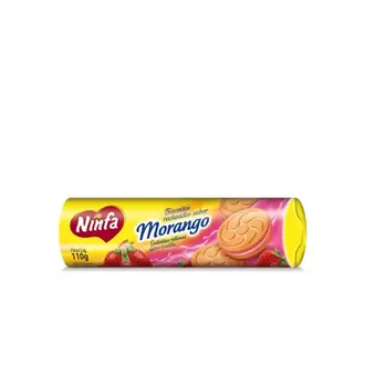 Oferta de Biscoito Doce Recheado Ninfa Morango Pacote 110G por R$1,73 em Coocerqui