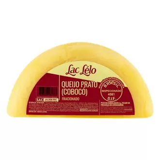 Oferta de Queijo Prato Cobocó Fracionado Lac Lélo por R$89,9 em Coocerqui