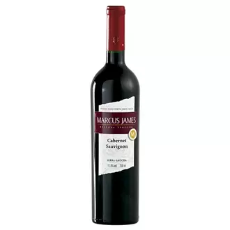 Oferta de Vinho Tinto Marcus James Cabernet Sauvignon Garrafa 750Ml por R$25,99 em Coocerqui