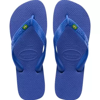 Oferta de Chinelo Havaianas Brasil Azul Naval N°41/42 por R$54,99 em Coocerqui