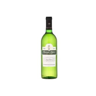 Oferta de Vinho Branco Brasileiro Faroni Lopez Demi Sec Garrafa 750Ml por R$19,99 em Coocerqui