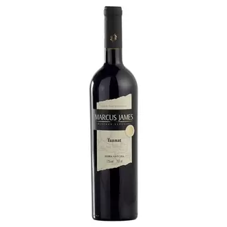 Oferta de Vinho Tinto Marcus James Tannat Garrafa 750Ml por R$25,99 em Coocerqui