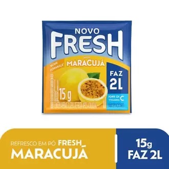 Oferta de Refresco em Pó Sabor Maracujá Fresh 15gr por R$0,99 em Coocerqui