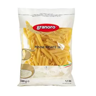 Oferta de Macarrão Granoro Penne Rigate Pacote 500G por R$7,33 em Coocerqui