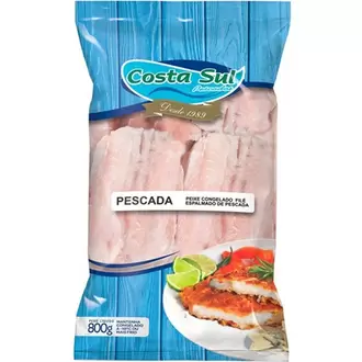 Oferta de Pescada Espalmada Congelada Só Pesca Embalagem 800G por R$21,93 em Coocerqui