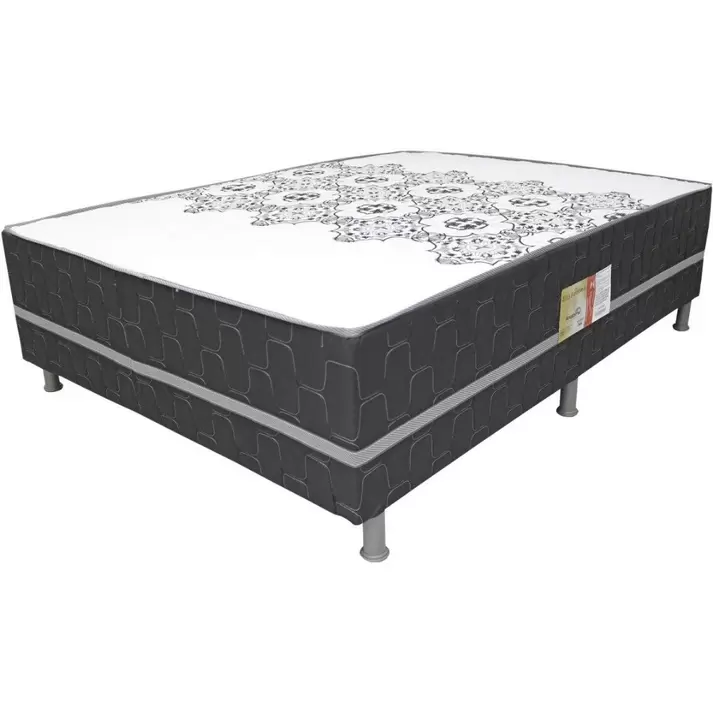 Oferta de Cama Box de Casal Conjugada Colchões Anatomic 138x188x41 por R$379 em Credimoveis Novolar