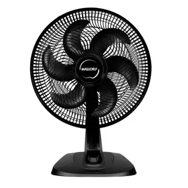 Oferta de Ventilador de Mesa Mallory Turbo Fresh 40cm Preto/Grafite por R$159 em Credimoveis Novolar