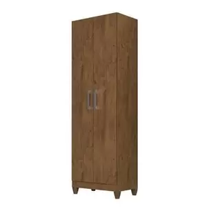 Oferta de Multiuso 2 Portas Moval New Iris Castanho Wood por R$279 em Credimoveis Novolar