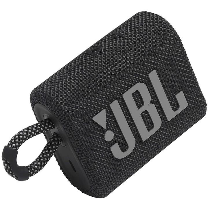 Oferta de Caixa de Som JBL Go 3 Portátil 4.2W Á Prova D'Água Autonomia de 5 Horas USB Bluetooth por R$276 em Cybelar