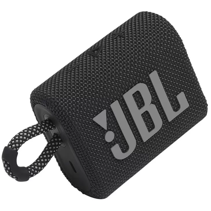 Oferta de Caixa de Som JBL Go 3 Portátil 4.2W Á Prova D'Água Autonomia de 5 Horas USB Bluetooth por R$297 em Cybelar