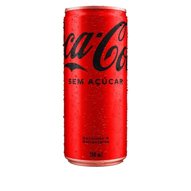 Oferta de Refrigerante Sem Açúcar Coca-Cola Lata 310Ml por R$2,79 em D'avó Supermercado