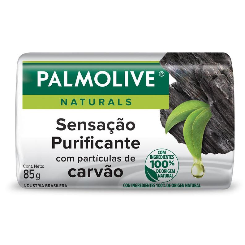 Oferta de Sabonete Em Barra Sensação Purificante Carvão Palmolive Naturals Cartucho 85G por R$2,29 em D'avó Supermercado
