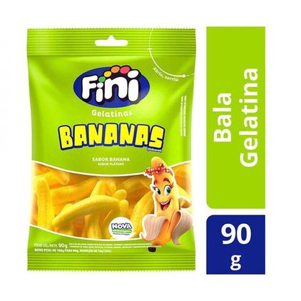 Oferta de Bala Gelatina Fini Banana 90G por R$5,49 em D'avó Supermercado