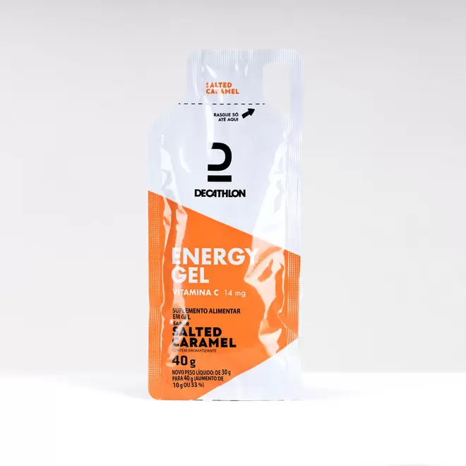 Oferta de Energy Gel 40g Caramelo Decathlon (Unidade) por R$2,99 em Decathlon