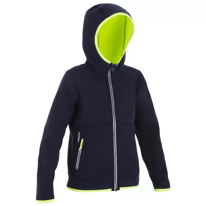 Oferta de Jaqueta Infantil de Barco À Vela Reversivel 500 Tribord por R$109,99 em Decathlon