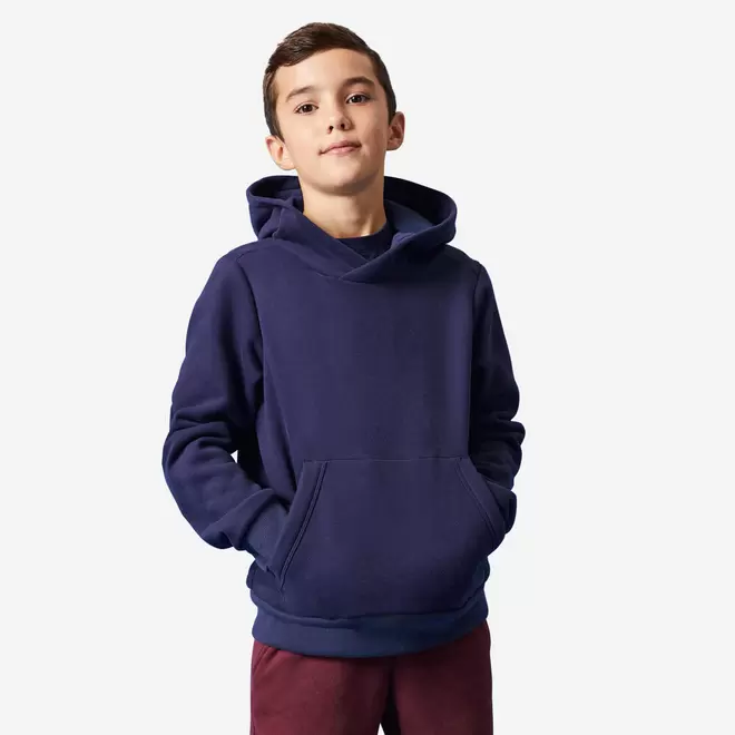 Oferta de Blusa Infantil de Ginática Moleton Unissex Domyos por R$59,99 em Decathlon