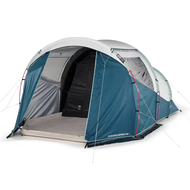 Oferta de Barraca de Camping Arpenaz 4.1 Fresh & Black Quechua por R$1709,99 em Decathlon