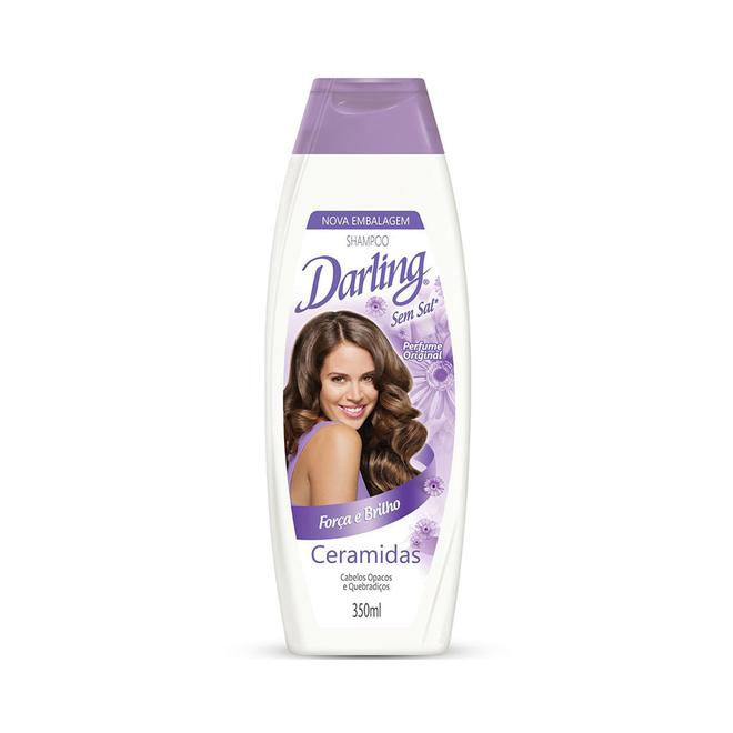 Oferta de Shampoo Darling Ceramidas Força e Brilho de 350ml por R$7,99 em Drogaria Santa Marta