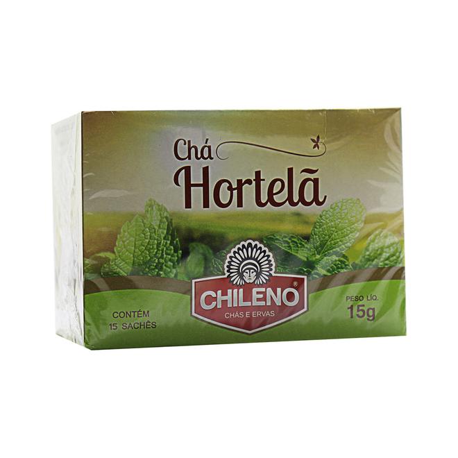 Oferta de Chá Chileno Hortelã Premium 15 Sachês por R$6,99 em Drogaria Santa Marta