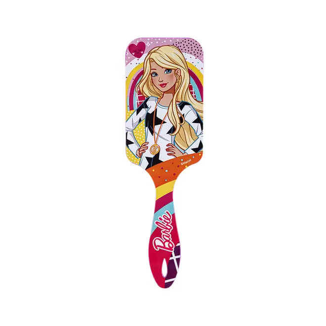 Oferta de Escova Cab Condor Kids Raquet Barbie 6898 por R$20,99 em Drogaria Santa Marta