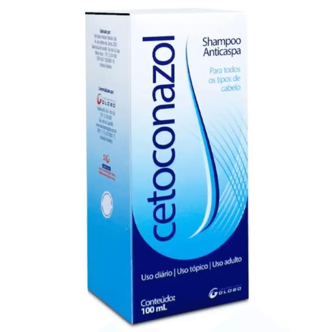 Oferta de Cetoconazol Shampoo Anticaspa com 100ml por R$19,99 em Drogaria Santa Marta