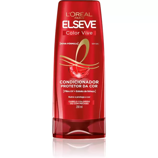 Oferta de Condicionador Elseve Color-vive Prolongador De Cor 200ml L`Oréal Paris por R$16,99 em Drogaria Santa Marta