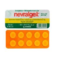 Oferta de Nevralgex 300mg + 50mg + 35mg Cimed 10 comprimidos por R$3,39 em Drogaria Venancio