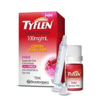 Oferta de Tyflen Bebê 100mg/ml Cereja Suspensão Oral 15ml por R$13,99 em Drogaria Venancio