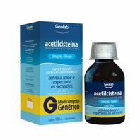 Oferta de Acetilcisteína 20mg/ml Geolab Xarope Sabor Frambroesa 120ml + Copo Dosador por R$14,99 em Drogaria Venancio