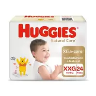 Oferta de Fralda Huggies Natural Care XXG 24 Unidades por R$19,9 em Drogaria Venancio