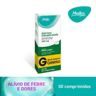 Oferta de Dipirona 500mg Medley 30 Comprimidos por R$14,99 em Drogaria Venancio