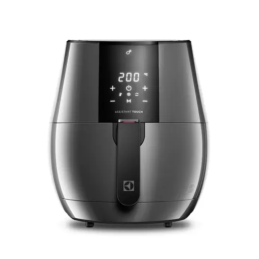 Oferta de Air Fryer Electrolux por Rita Lobo 3,2L Digital Cinza Experience Com Função Virar 1400W (EAF20) por R$319 em Electrolux