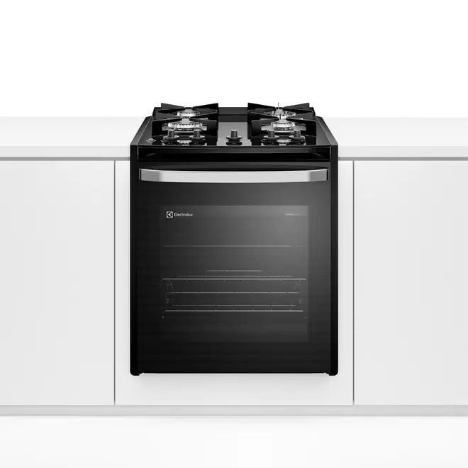 Oferta de Fogão de Embutir 4 bocas Electrolux Preto Experience Mesa de Vidro e Tripla Chama (FE4BP) por R$2199 em Electrolux