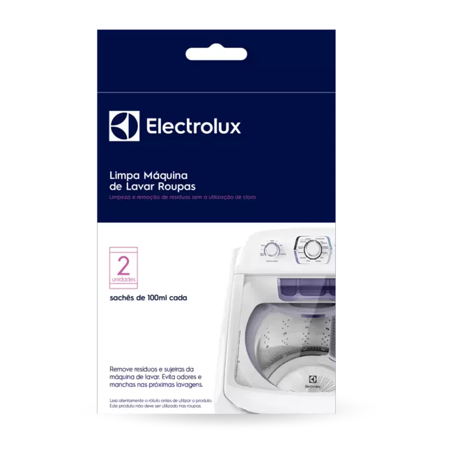 Oferta de Limpa Máquina de Lavar Roupas Electrolux 200ml Remove Sujeiras e Residuos por R$19,9 em Electrolux