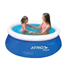 Oferta de Piscina Inflável Circular 1000L Es303 - Atrio Multilaser por R$99 em Eletrosom