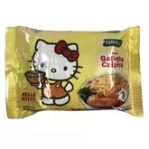 Oferta de Macarrão Instantâneo Farfalle Hello Kitty 70g Galinha Caipira por R$2,65 em Enxuto