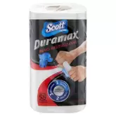 Oferta de Toalha Multiuso Duramax Lavável Scott Unidade por R$16,99 em Enxuto