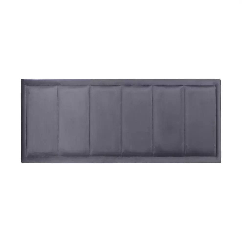 Oferta de Painel Lapa Suede Cinza Escuro por R$1410,3 em Euro Colchões