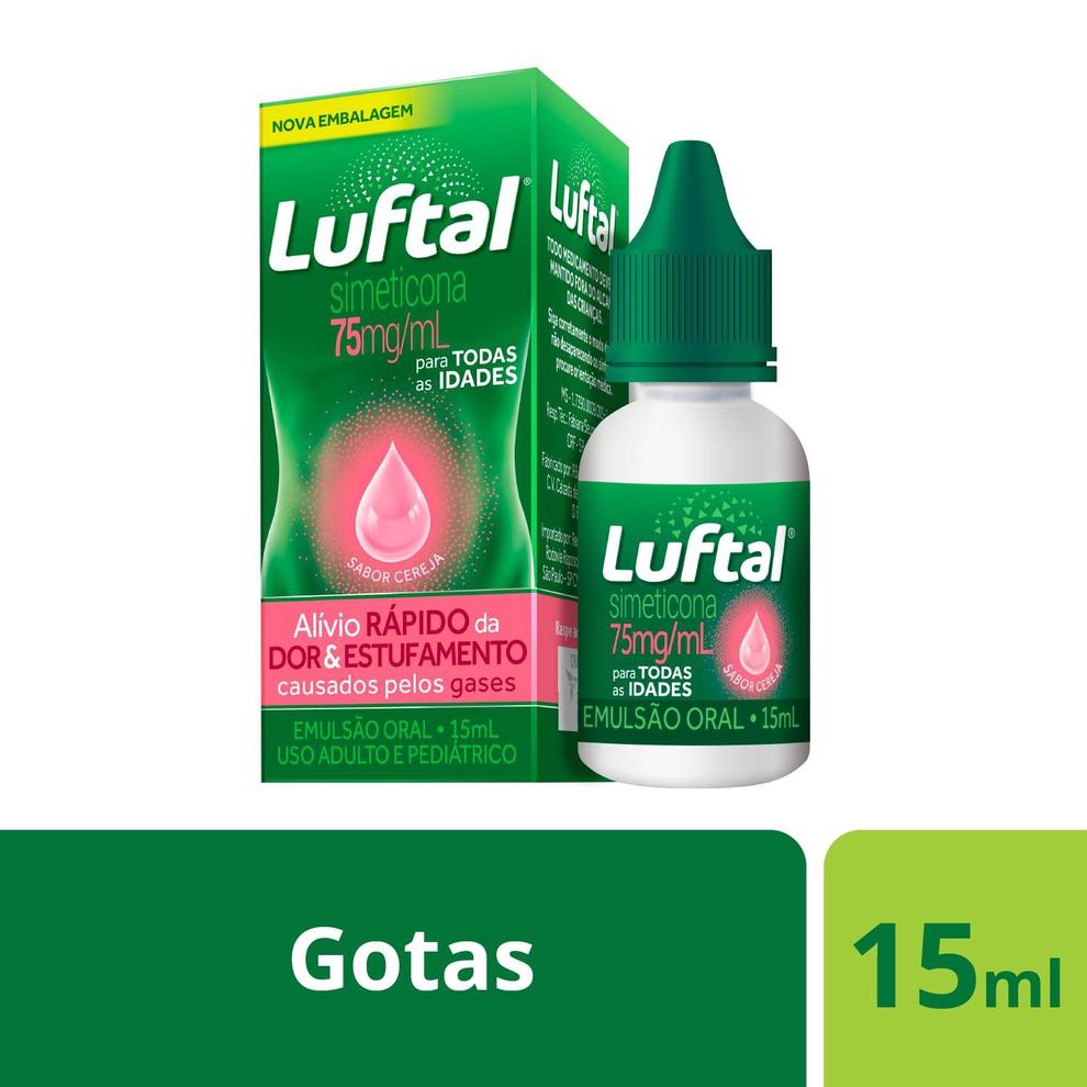Oferta de Luftal Gotas Simeticona 75mg/ml - 15ml por R$51,99 em Farmácia Permanente