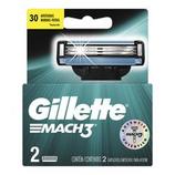 Oferta de Lâmina Gillette Mach3 Regular Com 2 Unidades por R$17,99 em Farmácia Preço Popular