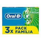 Oferta de Creme Dental Oral-b Extra Fresh 3 Unidades De 70g por R$10,74 em Farmácia Preço Popular