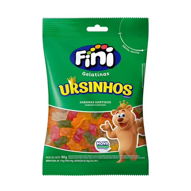 Oferta de Fini Gelatina 90gr Ursinhos Brilho por R$7,99 em Farmácia Preço Popular