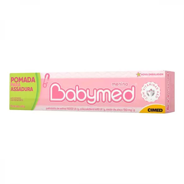 Oferta de Babymed Pomada Rosa 45g por R$7,19 em Farmácia Preço Popular