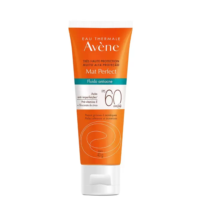 Oferta de Avene Mat Perfect Fluido Antiacne Fps60 40g por R$87,31 em Farmácia Preço Popular