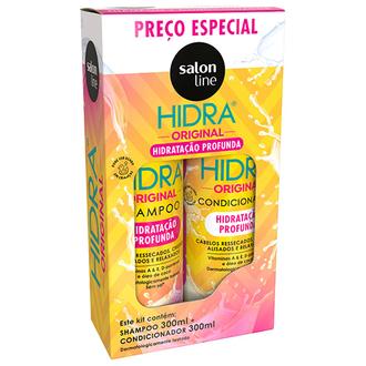 Oferta de Kit Salon Line Hidra Original Shampoo 300ml + Condicionador 300ml por R$24,9 em Farmácia Santa Lúcia