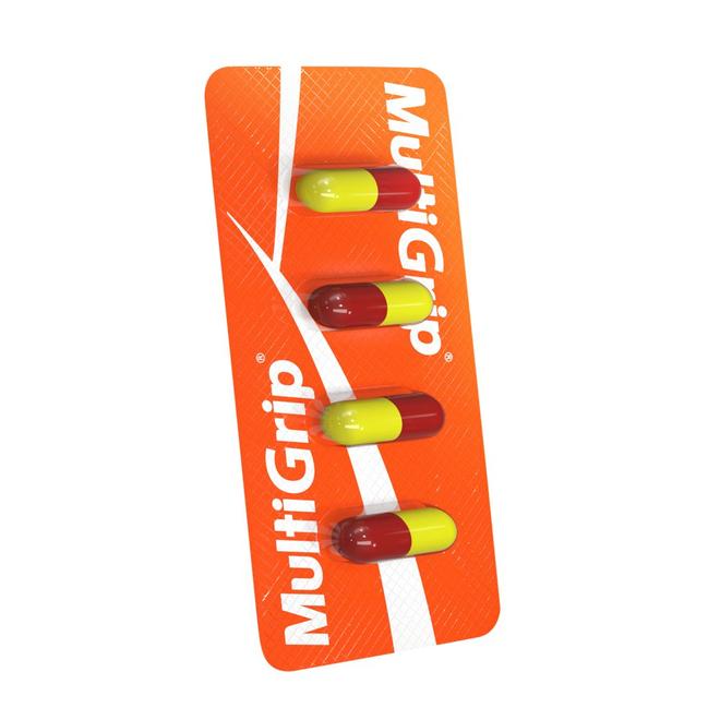 Oferta de Multigrip Com 4 Cápsulas por R$6,89 em Farmácias Pague Menos